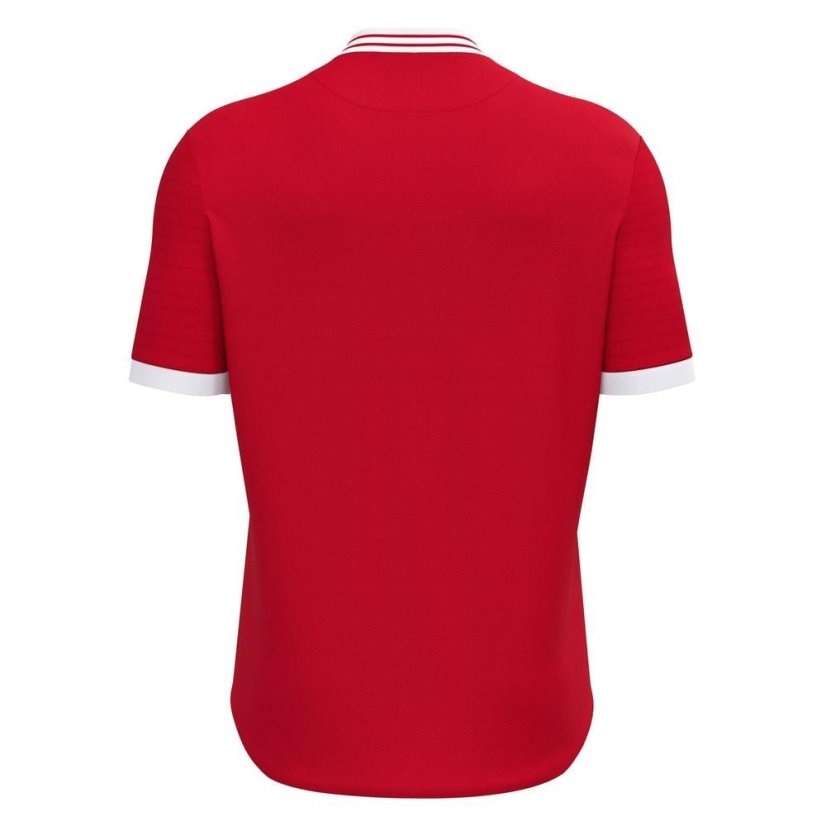 Dres Macron Elves - Farba: Červená/biela, Veľkosť: L