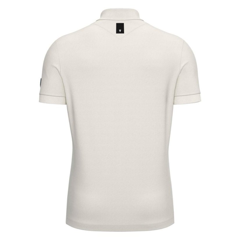 Sportovní polo tričko Macron Ath Icon Radiant - Barva: Bílá, Velikost: 3XL