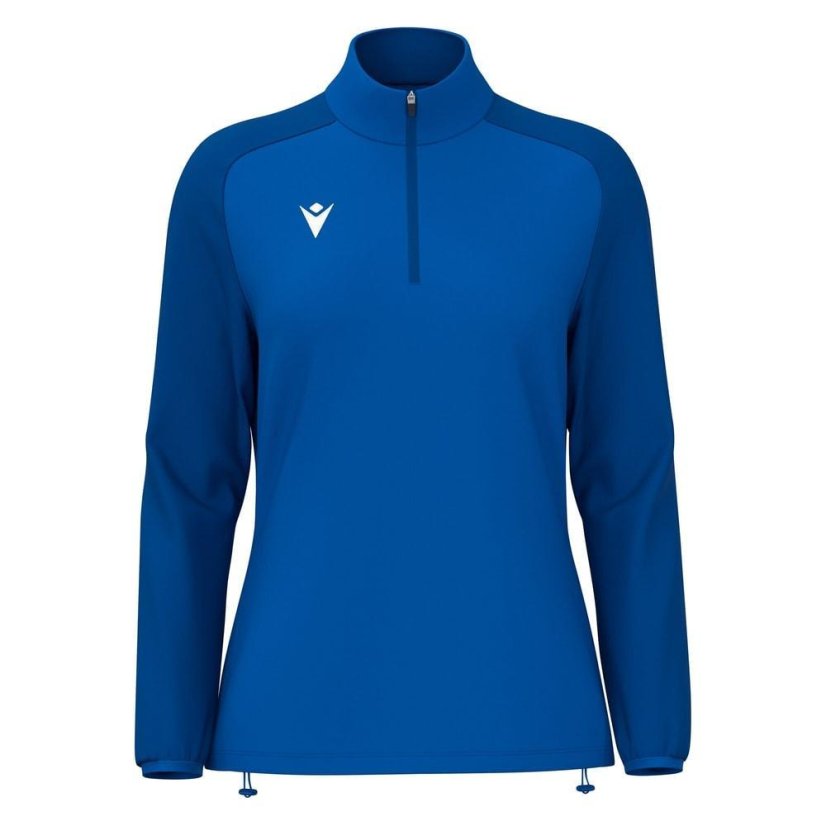 Top Macron Lena 1/4 Zip - Barva: Červená, Velikost: S
