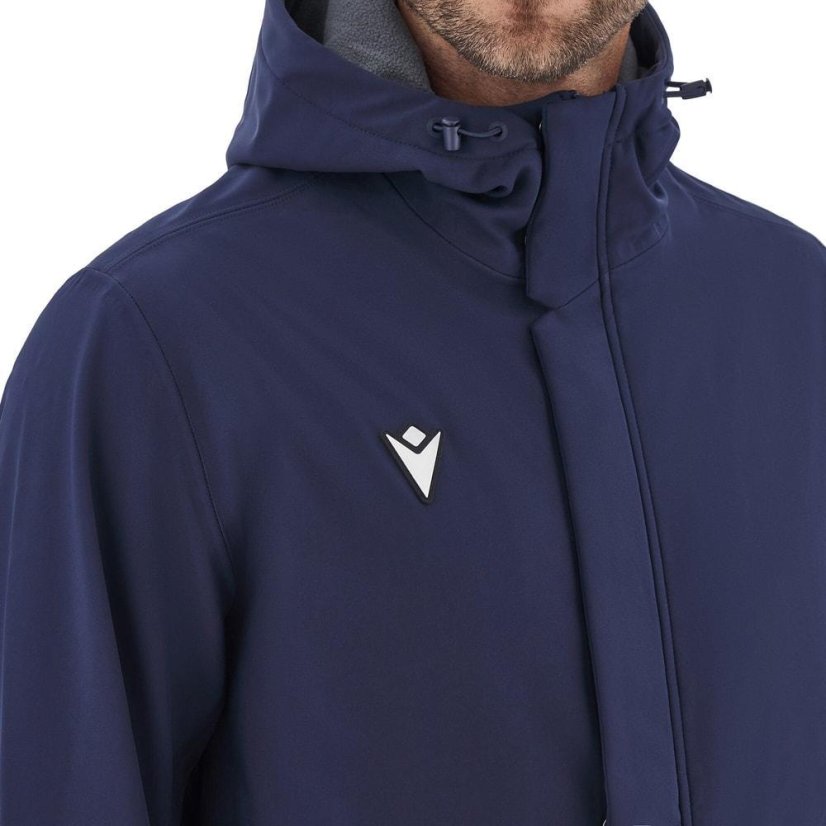 Bunda Macron Ath Fce Livigno II - Barva: Modrá, Velikost: 3XL