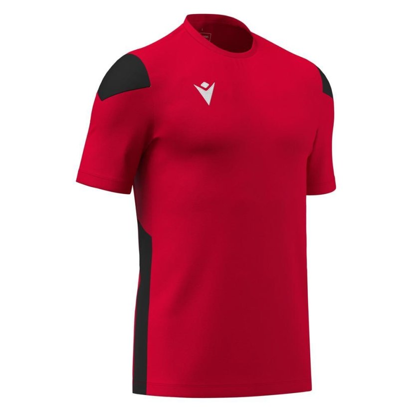 Dres Macron Polis - Barva: Černá/červená, Velikost: 3XL