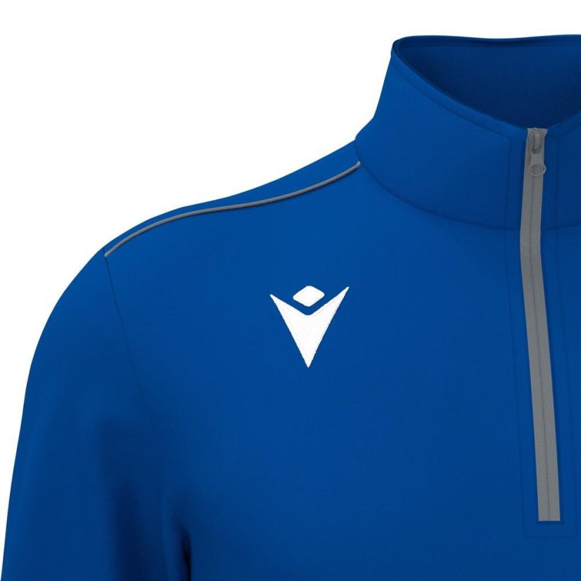 Triko Macron Havel 1/4 Zip - Barva: Červená, Velikost: 3XS