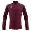 Triko Macron Naryn 1/4 ZIP - Barva: Lahvově zelená, Velikost: M