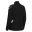 Sportovní top Macron Leona 1/4 Zip - Barva: Černá, Velikost: 3XL