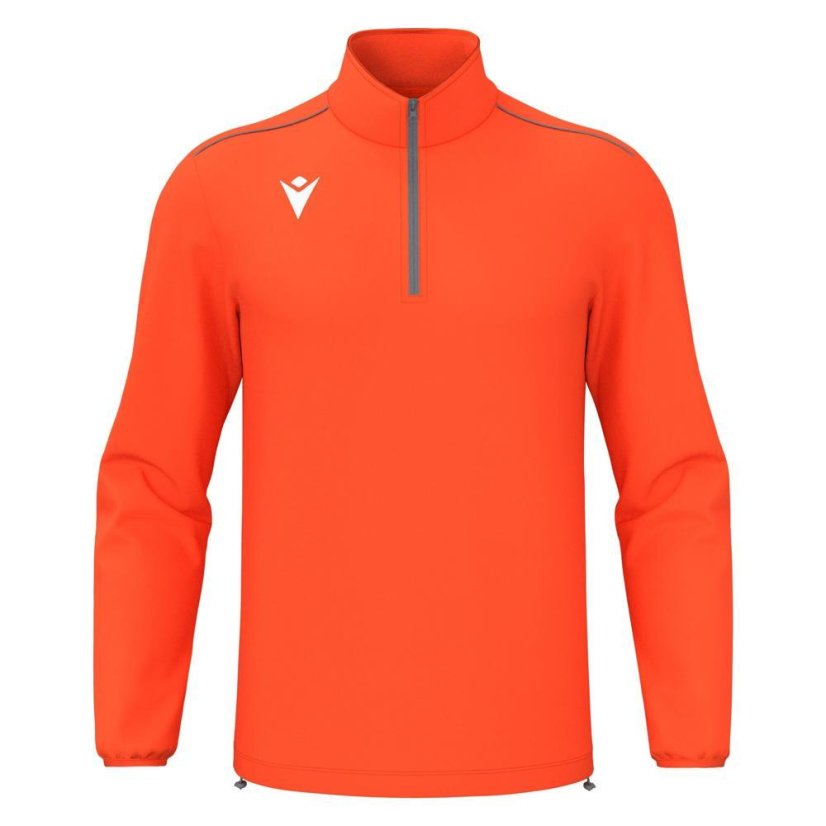 Triko Macron Havel 1/4 Zip - Barva: Neonově žlutá, Velikost: L