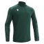 Triko Macron Naryn 1/4 ZIP - Barva: Lahvově zelená, Velikost: M