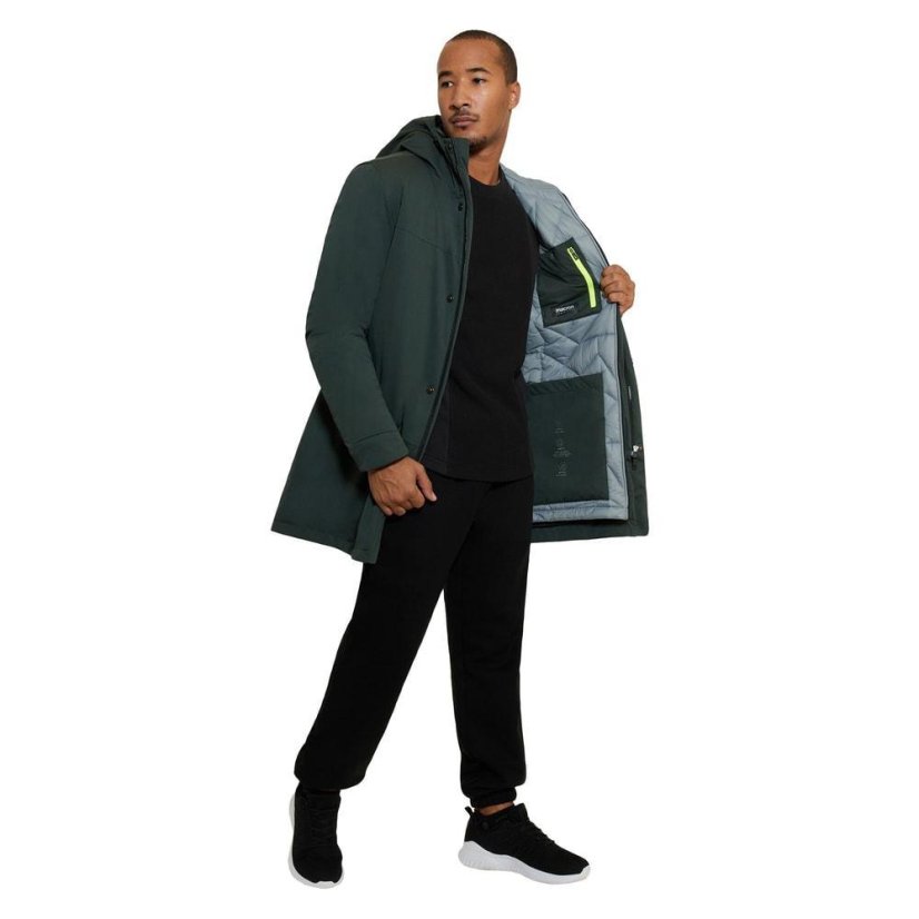Parka Macron Athleisure Fcb Arviat - Barva: Modrá, Velikost: S