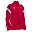 Sportovní top Macron Leona 1/4 Zip - Barva: Černá, Velikost: 3XL