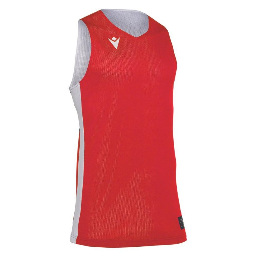 Sportovní dres bez rukávů Macron Propane Reversible - Barva: Černá/bílá, Velikost: 3XS