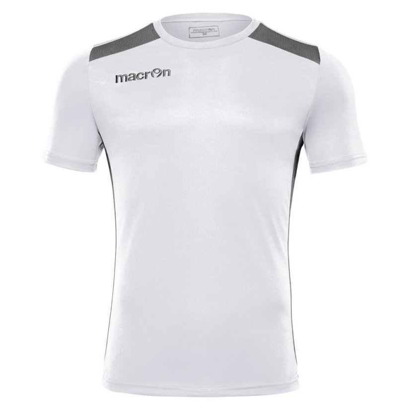 Dres Macron Sirius SS - Barva: Černá/červená, Velikost: 3XS
