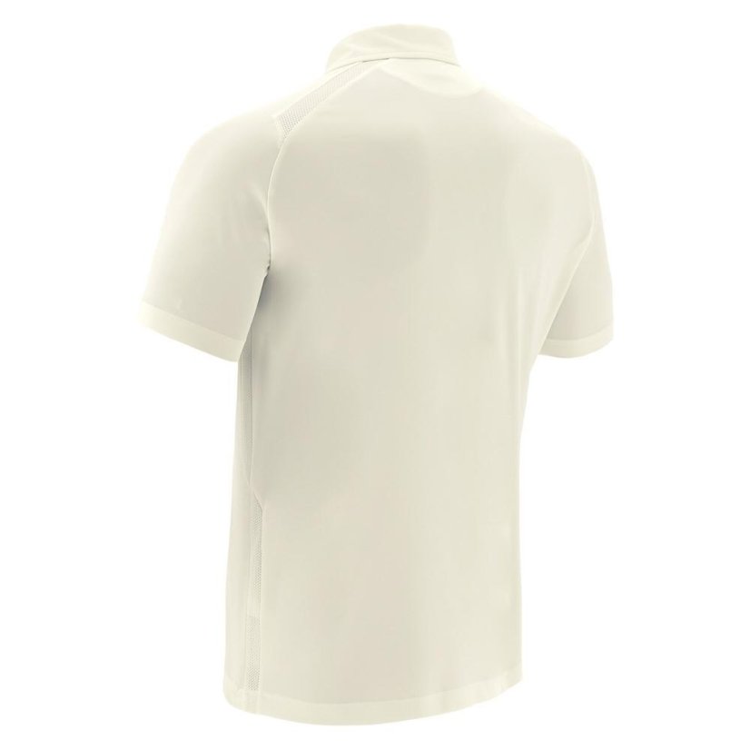 Polo tričko Macron Hutton SS - Farba: Biela, Veľkosť: M
