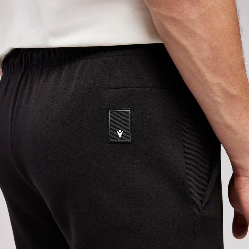 Sportovní kraťasy Macron Ath Icon Island - Barva: Černá, Velikost: 4XL