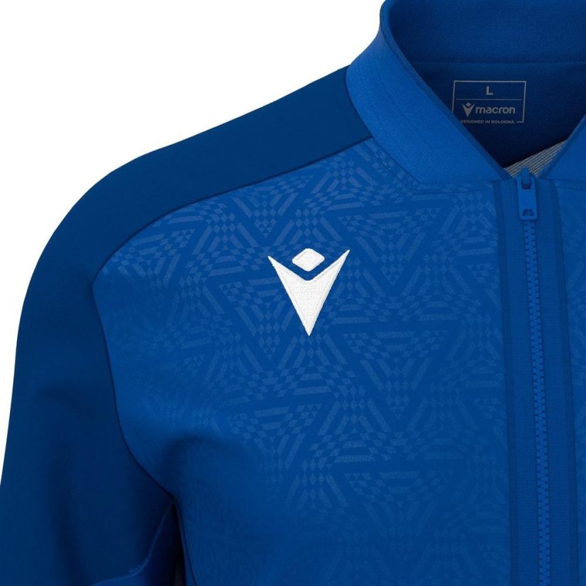 Mikina Macron Morpheus Full Zip - Farba: Modrá, Veľkosť: M