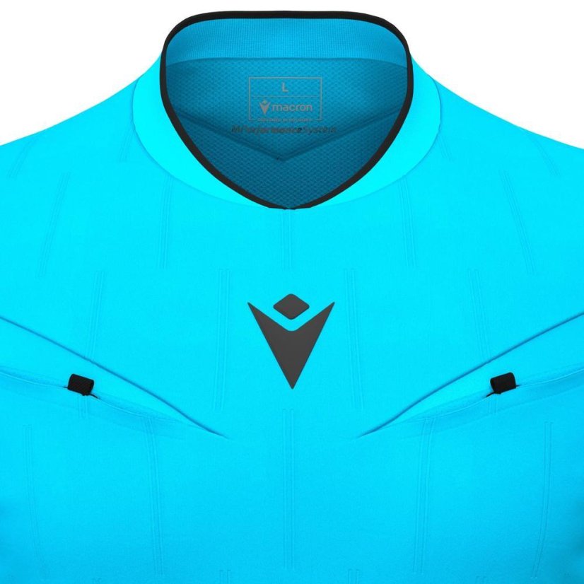 Rozhodcovský dres Macron Mendez Eco LS - Farba: Červená, Veľkosť: 3XL