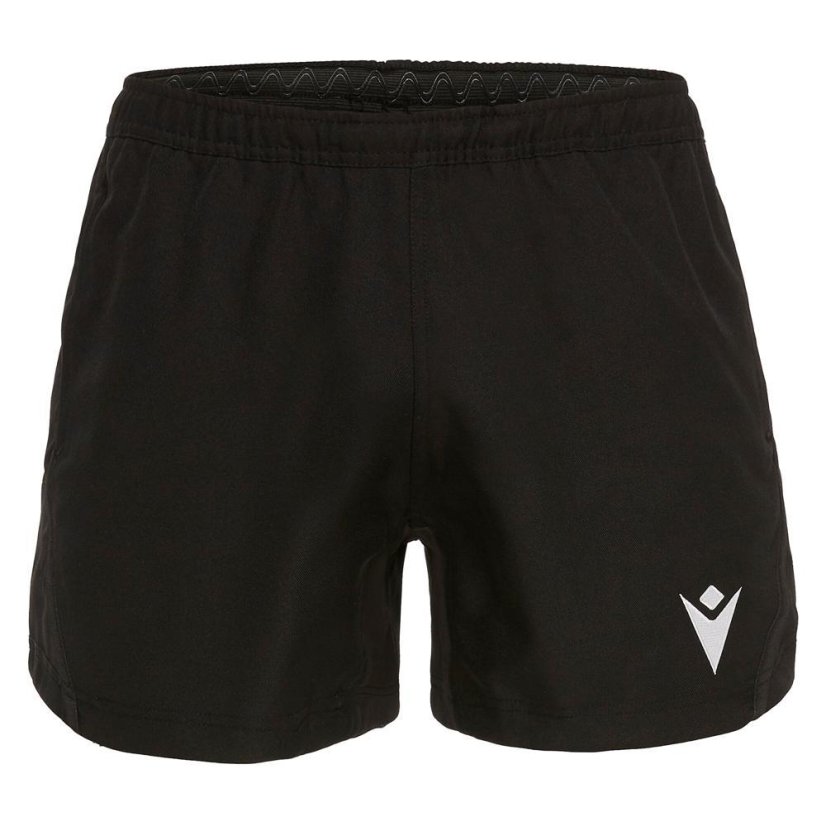 Sportovní šortky Macron Dravite - Barva: Černá, Velikost: 3XL