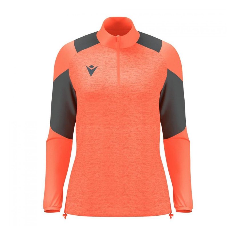 Top Macron Chantico 1/4 Zip - Barva: Oranžová, Velikost: M