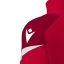 Sportovní top Macron Hollow 1/4 Zip - Barva: Černá/bílá, Velikost: L