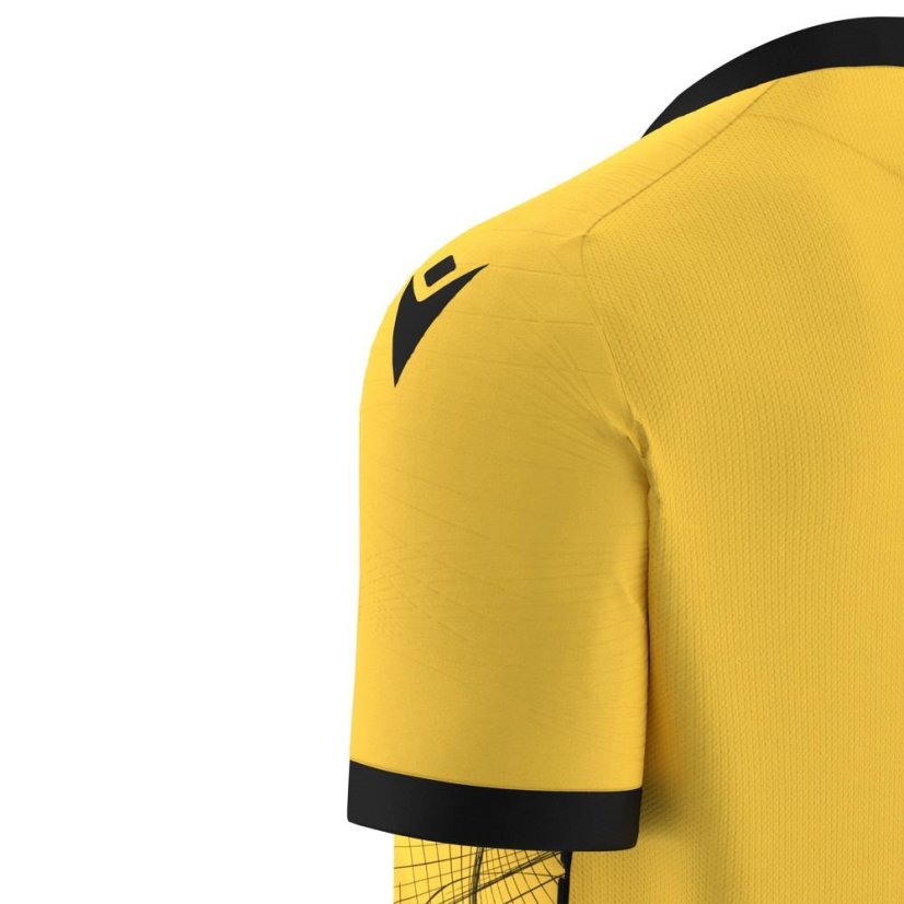 Dres Macron Wyvern Eco - Barva: Vínová/světle modrá, Velikost: M
