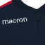Sportovní polokošile Macron Shofar - Barva: Černá/červená, Velikost: 3XL