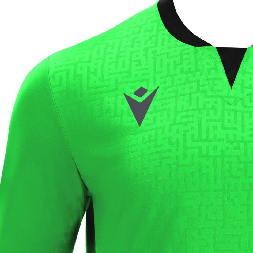 Dres Macron Cygnus Eco GK - Barva: Fialová, Velikost: M