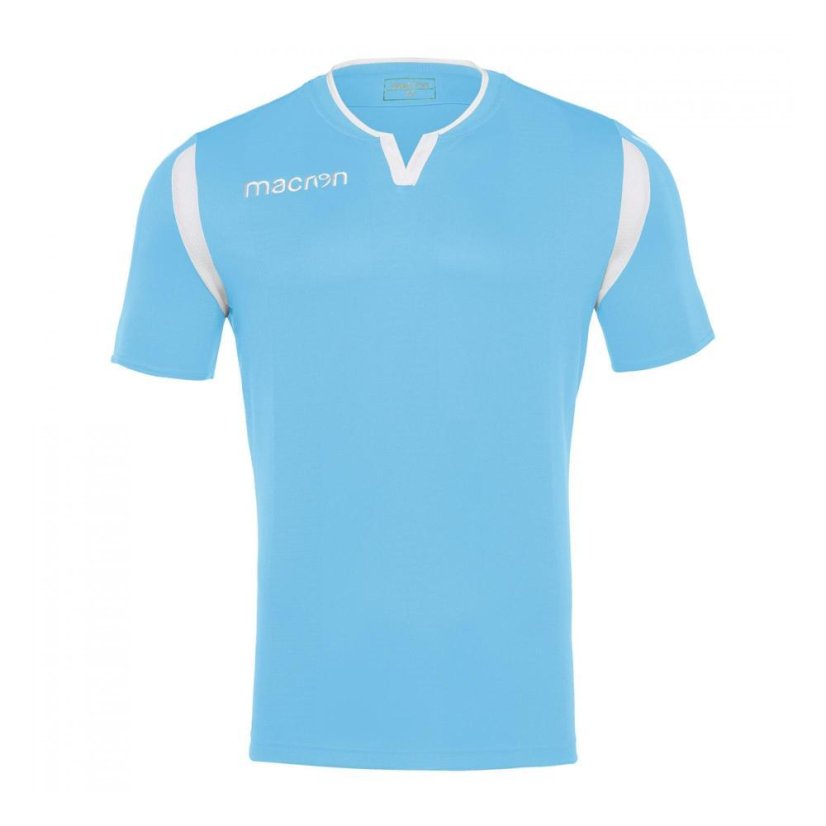 TOLIMAN SHIRT COL/WHT SS - Barva: Světle modrá/bílá, Velikost: 3XL