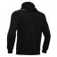 Sportovní mikina s kapucí Macron Ishtar 1/4 Zip - Barva: Černá/bílá, Velikost: 3XL