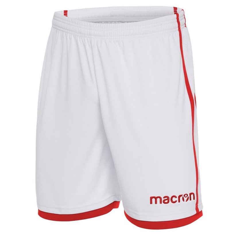 Fotbalové kraťasy Macron Algol - Barva: Černá/zelená, Velikost: 3XL