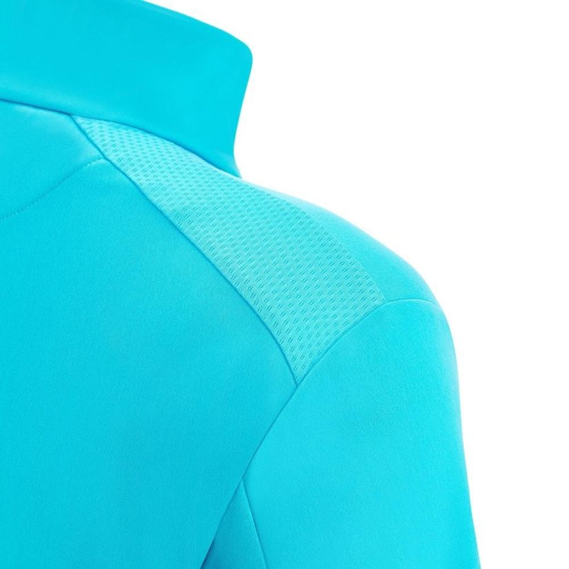 Mikina Macron Piave 1/4 ZIP - Barva: Světle modrá, Velikost: M