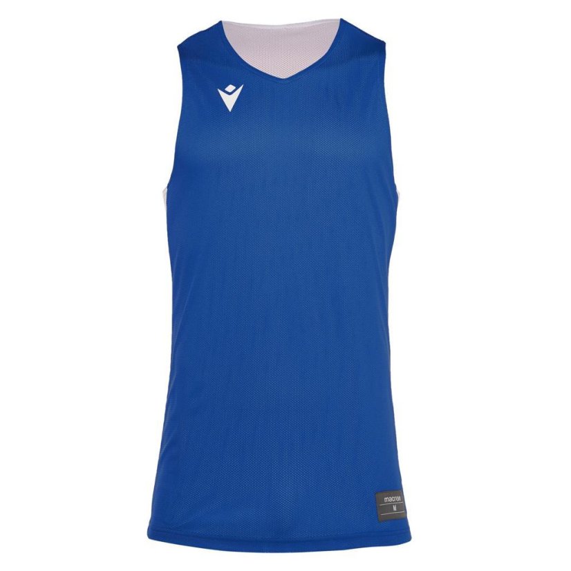 Sportovní dres bez rukávů Macron Propane Reversible - Barva: Černá/bílá, Velikost: 3XS
