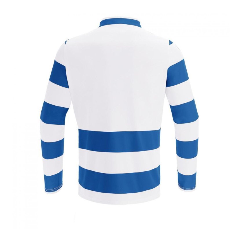 Zápasový dres s dlouhým rukávem Macron Kepler ML - Barva: Královská modrá/bílá, Velikost: 3XL