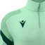 Sportovní top Macron Hollow 1/4 Zip - Barva: Černá/bílá, Velikost: L