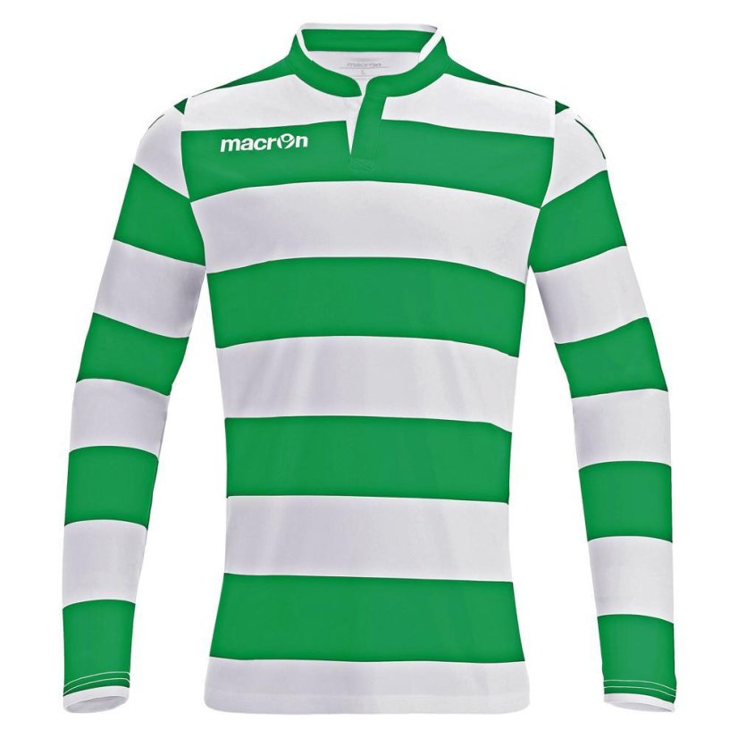 Zápasový dres s dlouhým rukávem Macron Kepler ML - Barva: Královská modrá/bílá, Velikost: 3XL