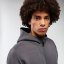 Sportovní mikina na zip s kapucí Macron Ath Icon Midnight - Barva: Army, Velikost: 4XL