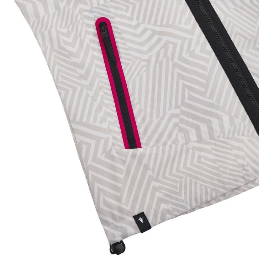 Bunda Macron Athleisure Scd Mallorca - Barva: Červená, Velikost: S