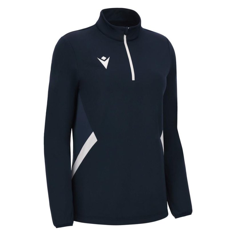 Top Macron Maira 1/4 Zip - Barva: Modrá, Velikost: M