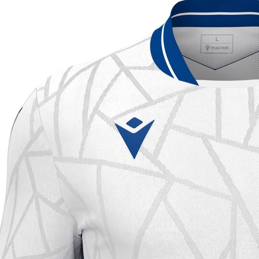 Dětský dres Macron Cerberus Eco - Farba: Biela/červená, Veľkosť: 3XS