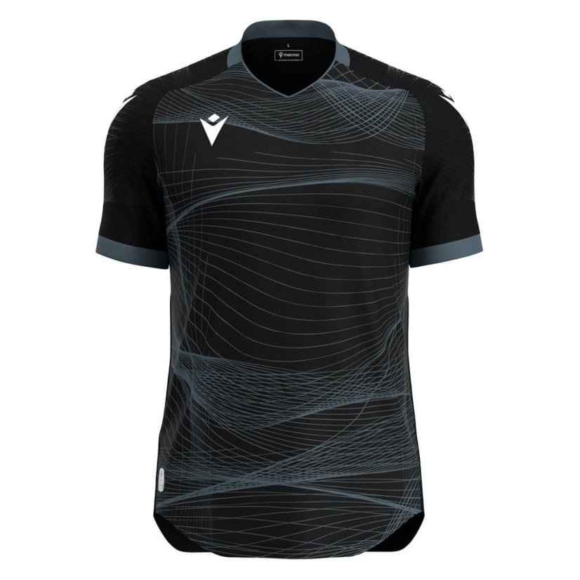 Dres Macron Wyvern Eco - Barva: Vínová/světle modrá, Velikost: M