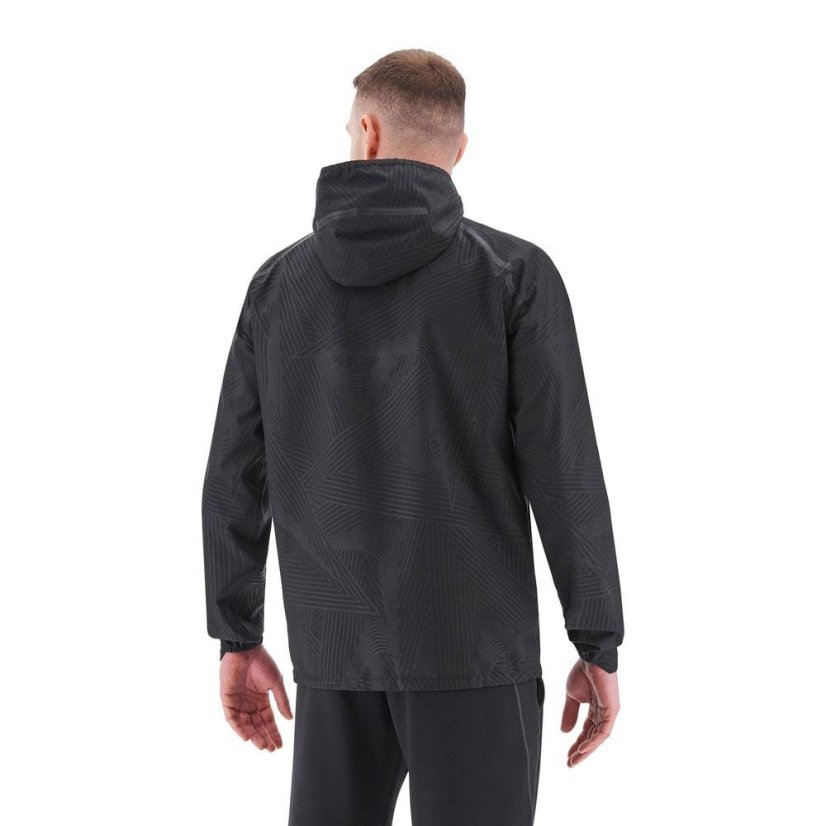 Bunda Macron Ath Icon Kea Tech Rainjacket - Barva: Černá, Velikost: S