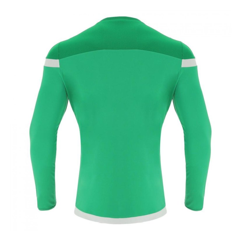 Dres Macron Titan LS - Farba: Biela/červená, Veľkosť: XS