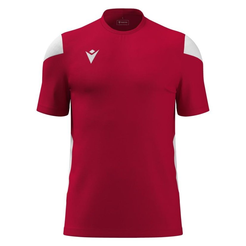 Dětský sportovní dres Macron Polis - Barva: Bílá/šedá, Velikost: 3XS