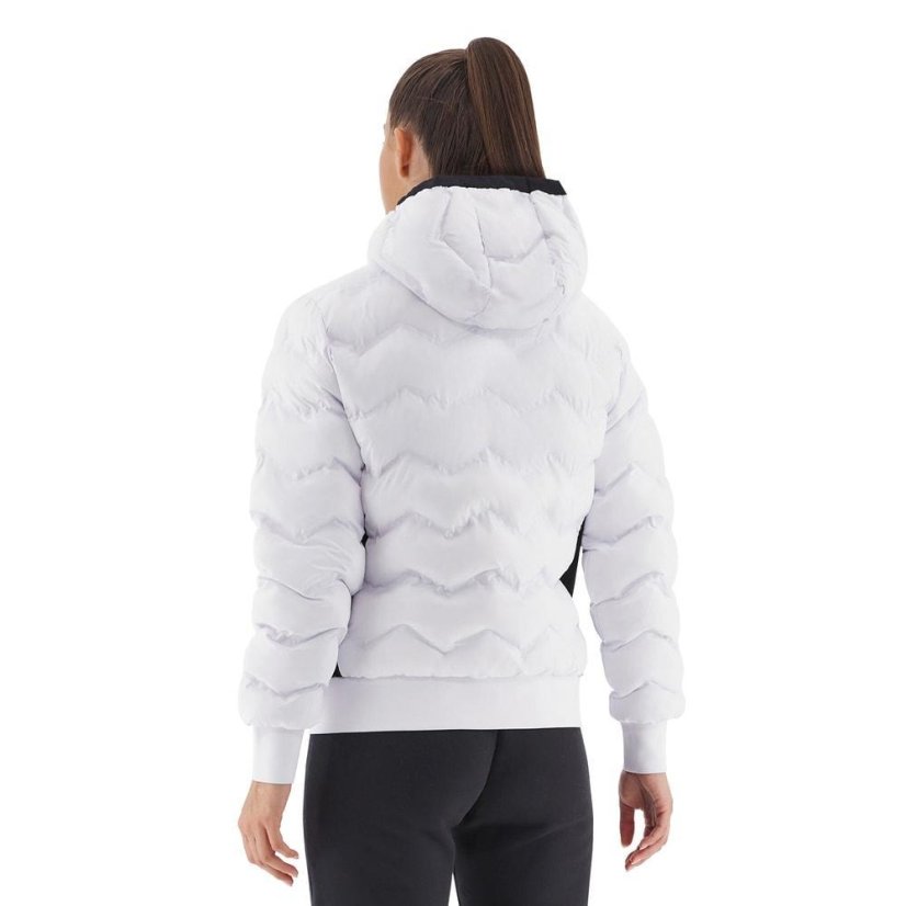 Bomber bunda Macron Ath Fce Kolari - Barva: Bílá, Velikost: S