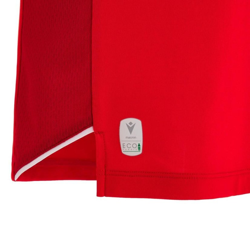 Dres Macron Steel Eco - Barva: Červená, Velikost: M