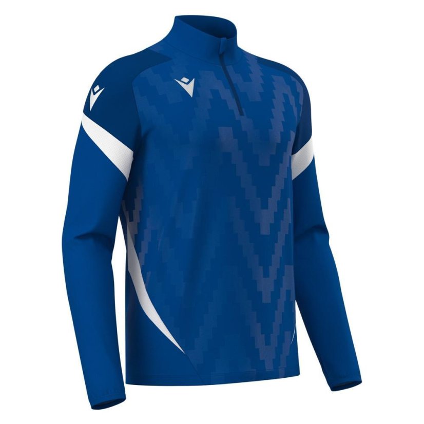 Sportovní top Macron Starfall 1/4 Zip - Farba: Čierna/biela, Veľkosť: 3XL