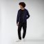 Sportovní mikina na zip s kapucí Macron Ath Icon Midnight - Barva: Army, Velikost: 4XL