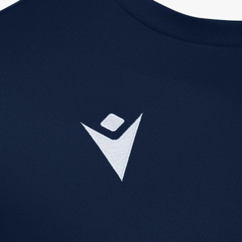 Dětský sportovní dres Macron Polis - Barva: Bílá/šedá, Velikost: 3XS