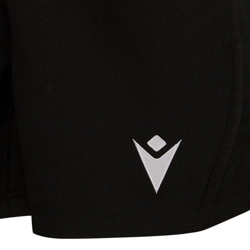 Sportovní šortky Macron Dravite - Barva: Černá, Velikost: 3XL