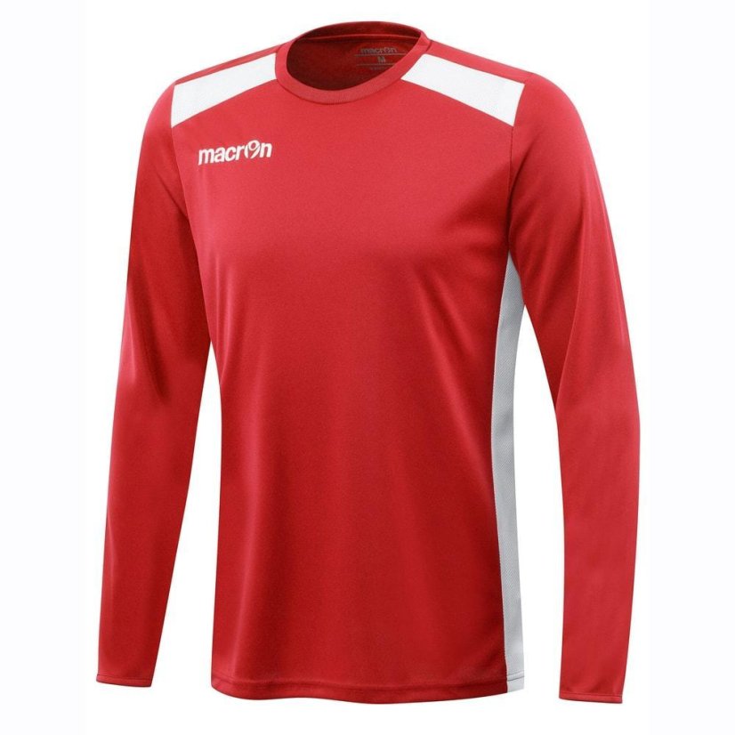 Dres Macron Sirius LS - Barva: Černá/červená, Velikost: 3XL