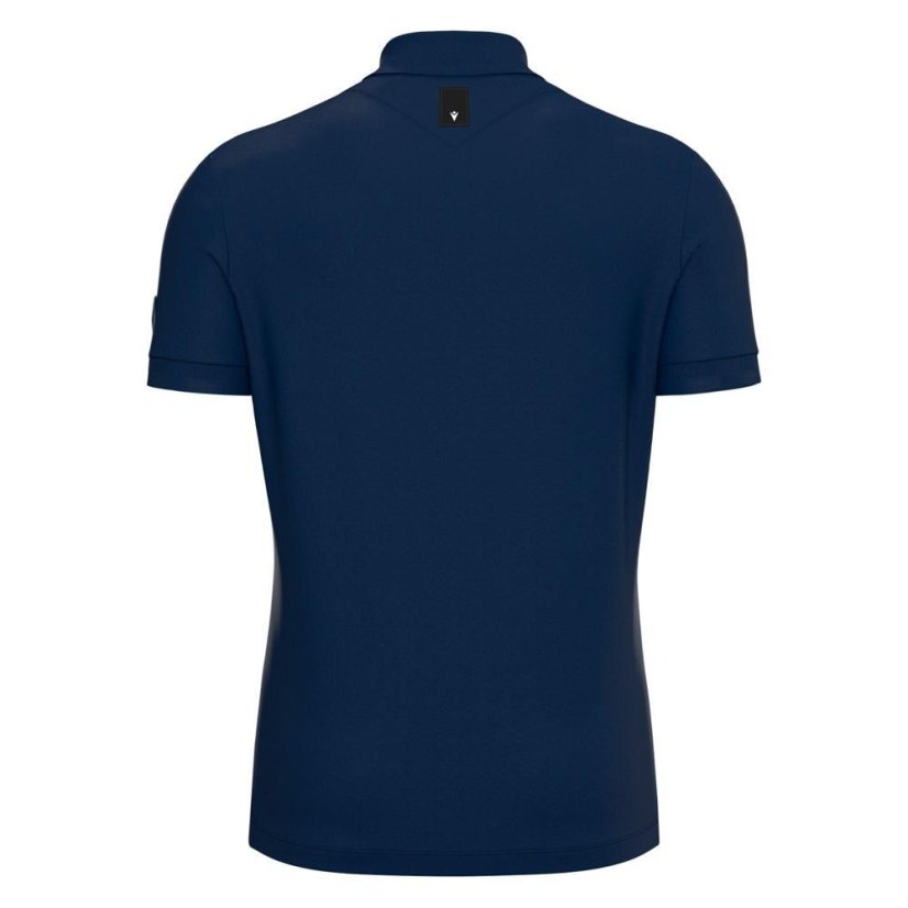 Sportovní polo tričko Macron Ath Icon Radiant - Barva: Bílá, Velikost: 3XL