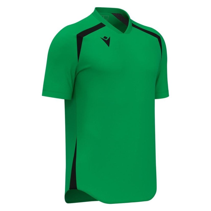 Dres Macron Wyrm - Farba: Čierna/červená, Veľkosť: L