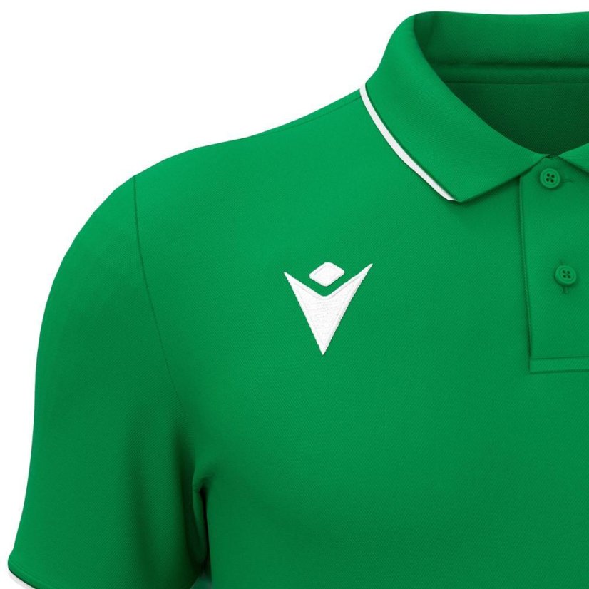 Polo tričko Macron Draco Hero - Farba: Sivá, Veľkosť: M